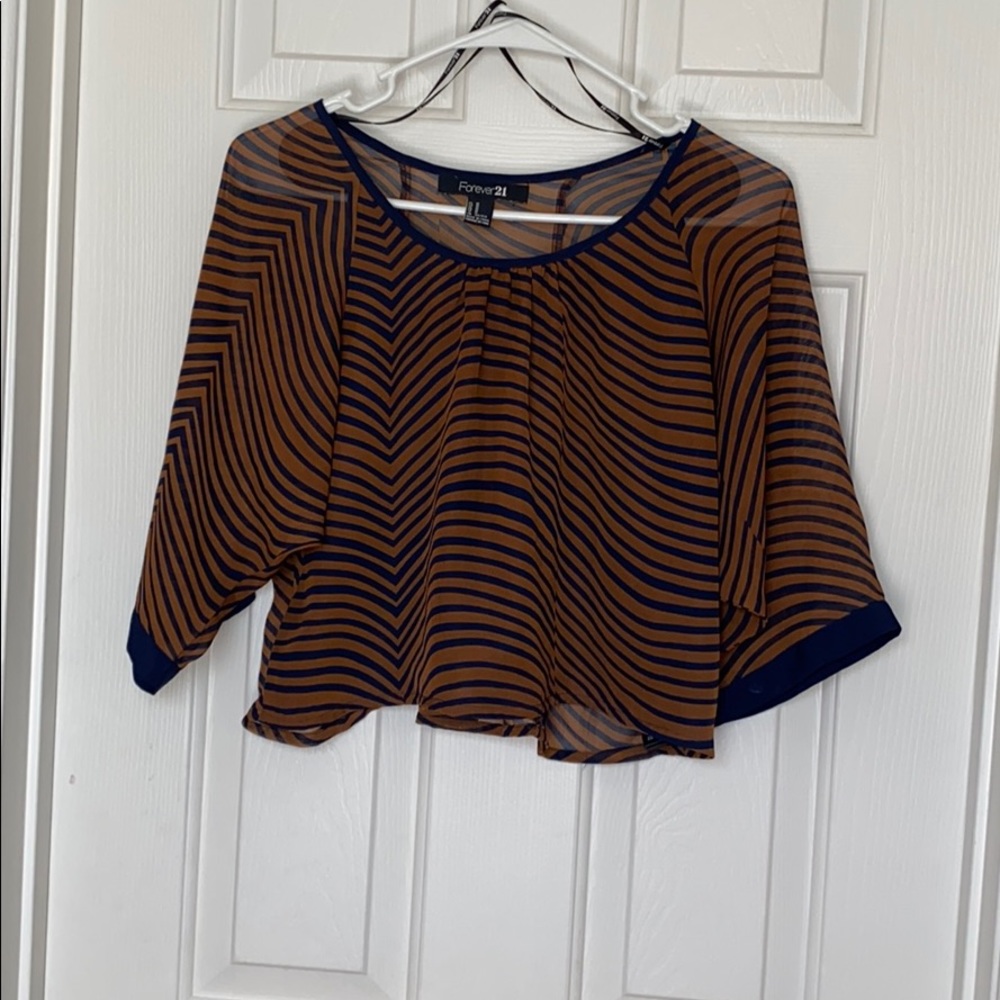 Cropped blouse